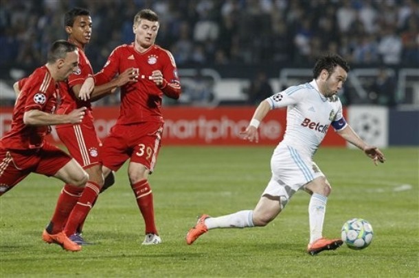 Hàng công của Marseille đã nhiều lần khiến cho thủ thành Manuel Neuer phải cản phá vất vả.